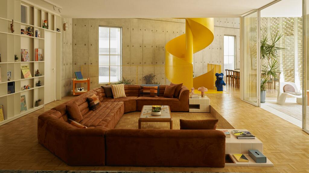 בית בנווה צדק, תכנון ועיצוב: סמי קטן, נוי כהן