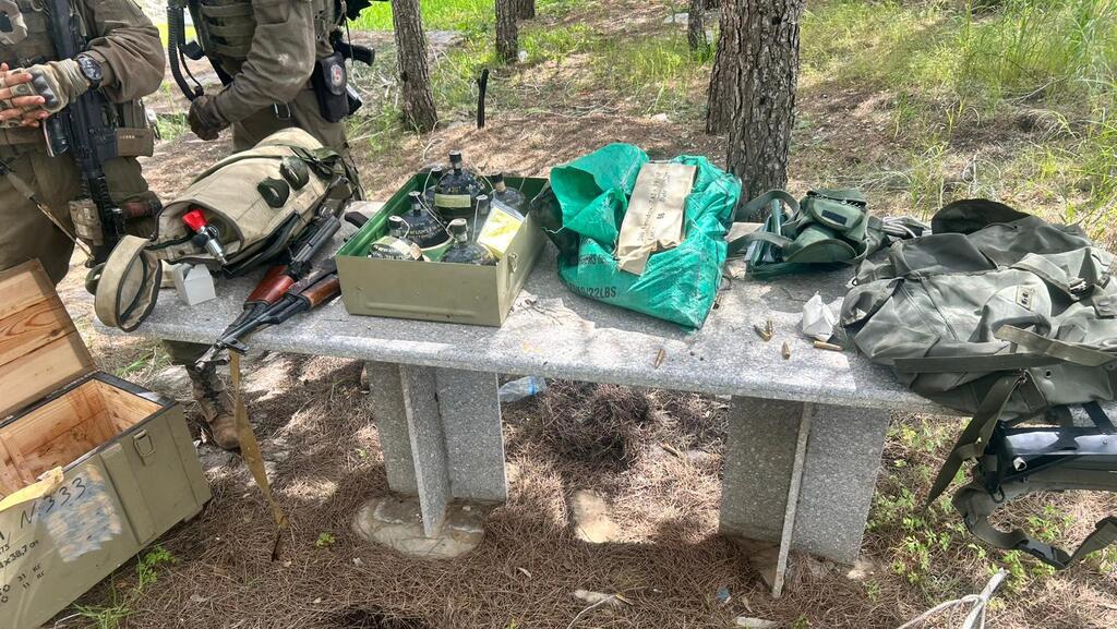 אמל"ח שאיתרו לוחמי חטיבה 401 בדרום לבנון