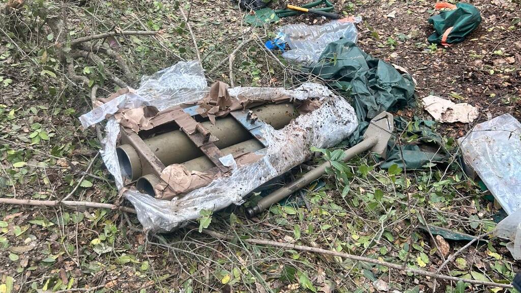 אמל"ח שאיתרו לוחמי חטיבה 401 בדרום לבנון