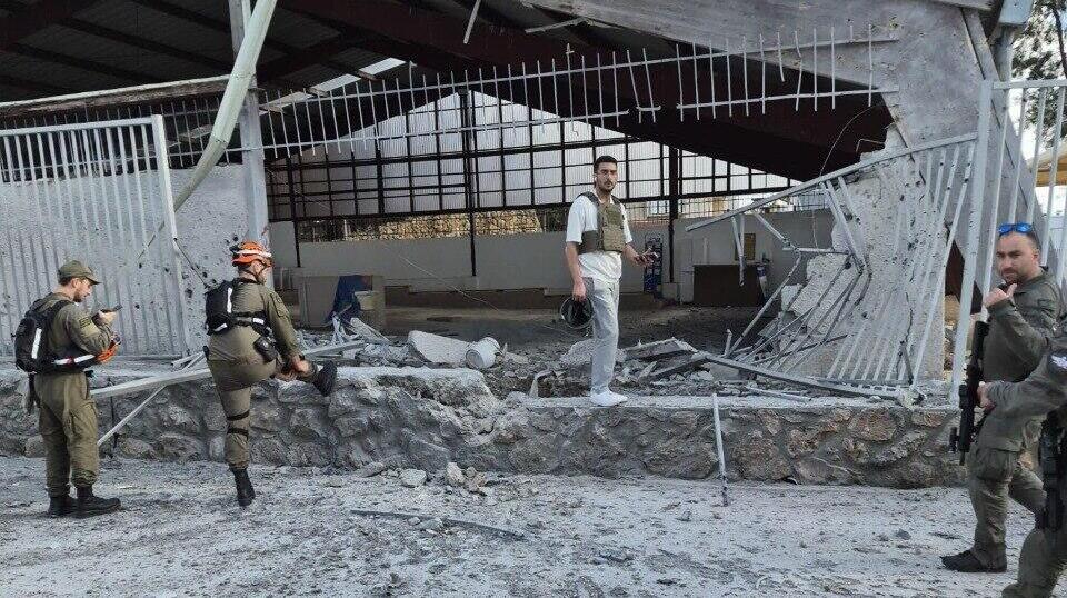 האתר הארכיאולוגי שנפגע