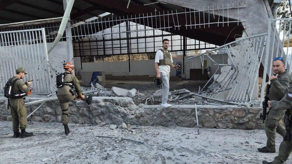 זירת הנפילה בנהריה