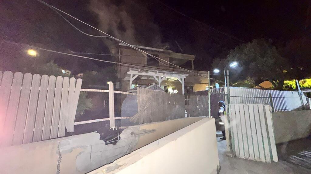 זירת הנפילה בקריית שמונה