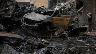 ההרס לאחר תקיפת חיל האוויר בביירות