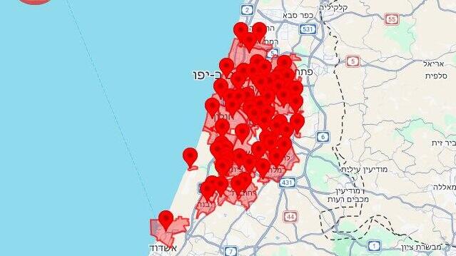 יורט טיל ששוגר מלבנון למרכז, אחרי ירי לחיפה; טראמפ: אם איראן גובה כסף ממכליות - שיעצרו!