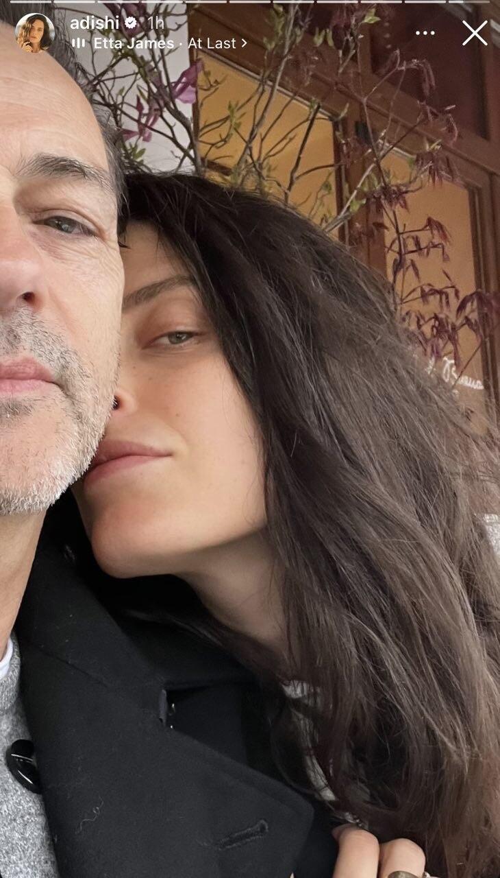 "הימים הבודדים שלי נגמרו". עדי שילון ואקי אבני (צילום: אינסטגרם) עדי שילון אקי אבני