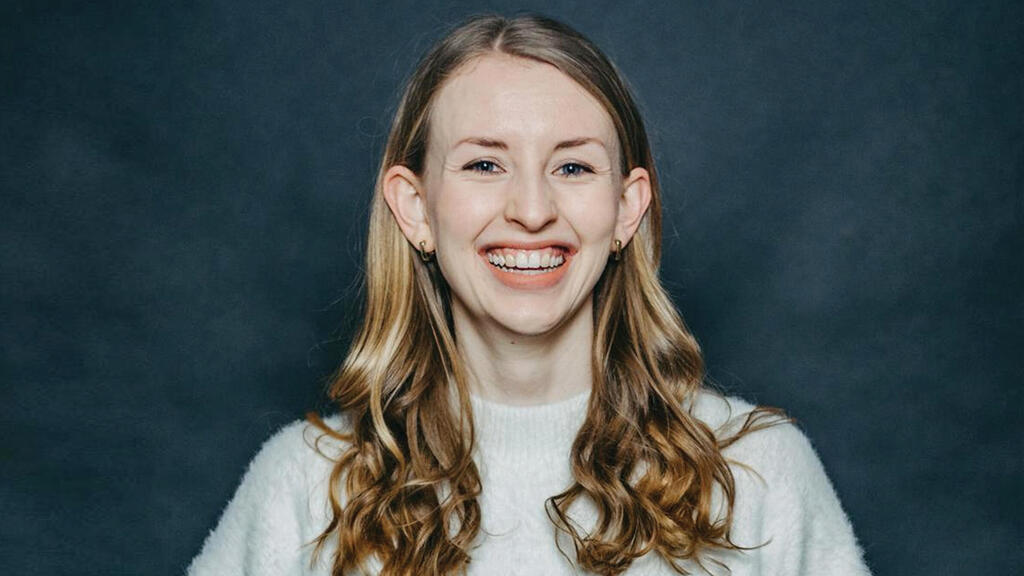 Leonie Feininger, 27, is leading solidarity marches across Israel for Holocaust Remembrance Day (Photo: March of Life) ליאוני פיינינגר