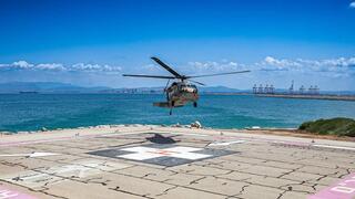  פינוי רפואי של חיילים פצועים מזירת הלחימה בלבנון לבית החולים רמב"ם