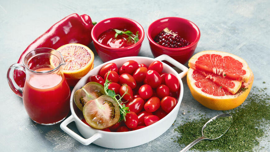 Продукты, богатые ликопеном (Фото: shutterstock) מזונות עם ריכוז ליקופן