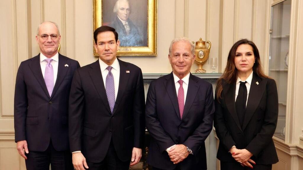 פגישת המשא ומתן בין שגרירת לבנון לשגריר ישראל בארה"ב