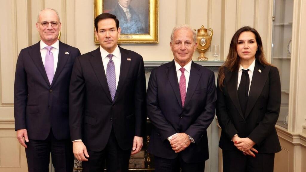 פגישת המשא ומתן בין שגרירת לבנון לשגריר ישראל בארה"ב