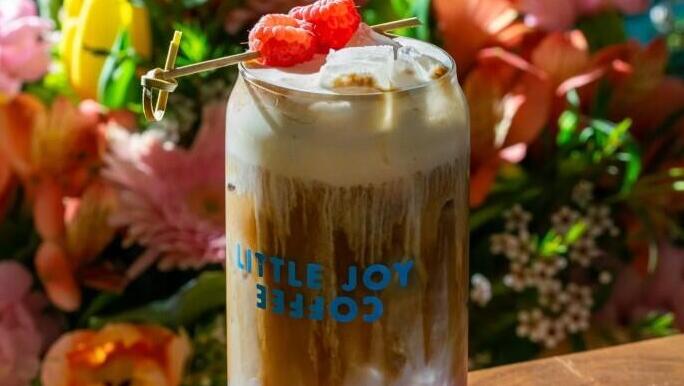 הלאטה פטל דניש המקורי של קפה ליטל ג'וי