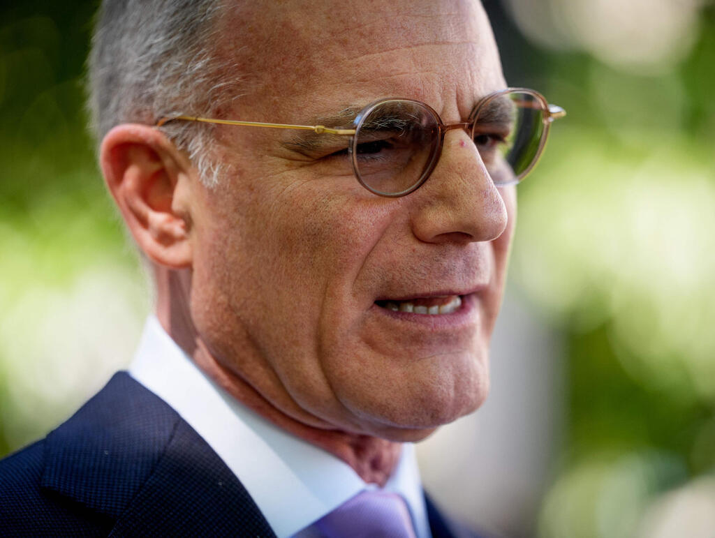 The father of Neriya, and Israel's ambassador to the US, Yechiel Leiter (Photo: Andrew Harnik / Getty Image North America/AFP) יחיאל לייטר