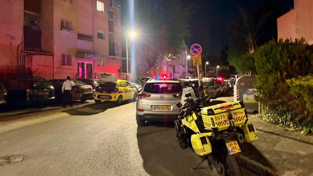 Место убийства в Герцлии (Фото: пресс-служба МАДА) זירת הרצח בהרצליה