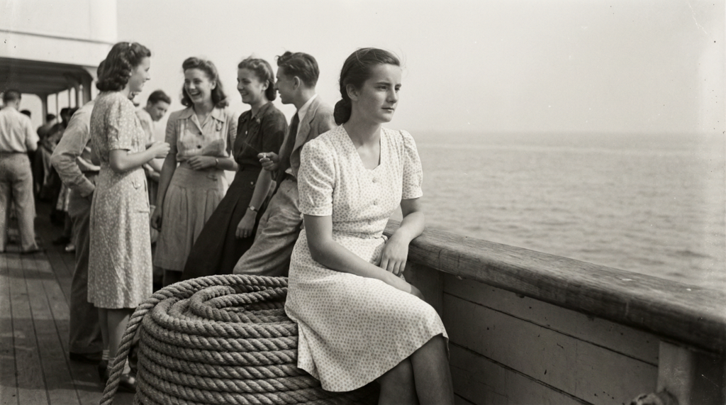 תמונת AI של אירן על אוניית המעפילים