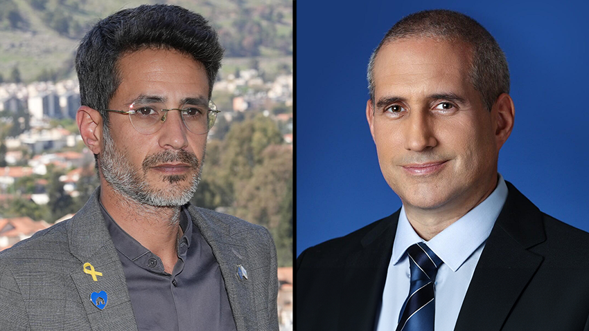 Авихай Штерн. Ханох Мильвицки (Фото: Эфи Шарир, Facebook) חנוך מילביצקי ואביחי שטרן