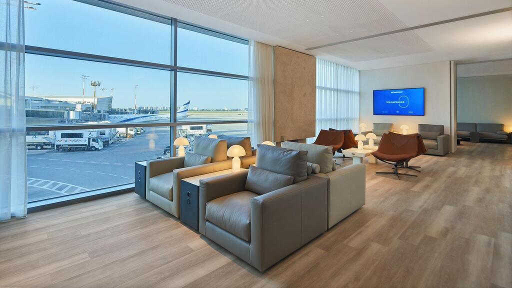 טרקלין ה-TOP PLATINUM של אל על