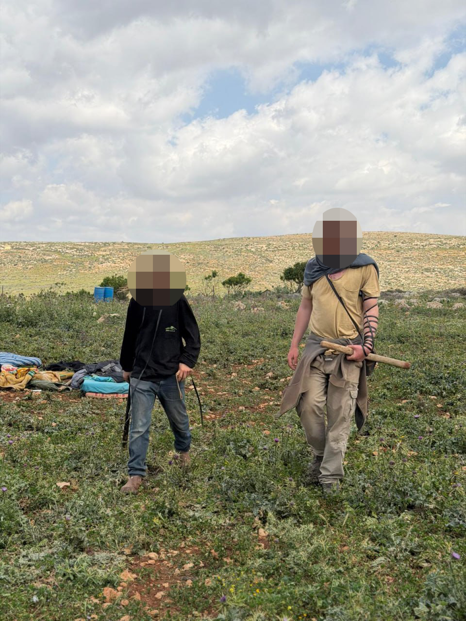 סיור של רון בן ישי ביו"ש בעקבות הטרור היהודי