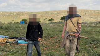 סיור של רון בן ישי ביו"ש בעקבות הטרור היהודי