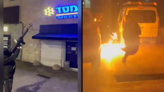 חמושים ברחובות סכנין