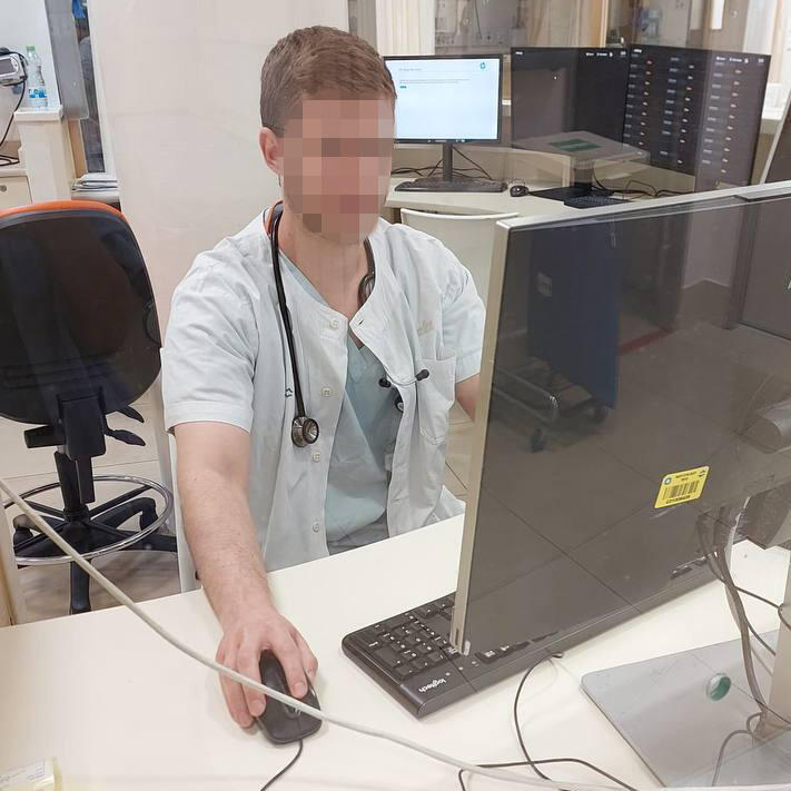 ד"ר א' שנפצע בבינת ג'ביל בלבנון