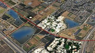 אתר ויסות במרכז הארץ בסמוך לרמת השרון 