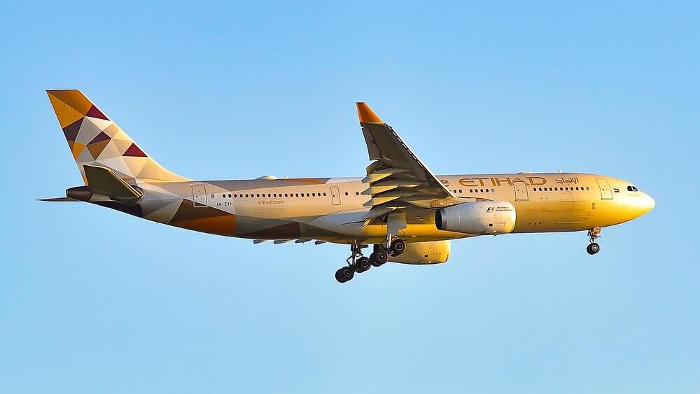Etihad Airways (Photo: Vytautas Kielaitis / Shutterstock) מטוס של איתיחאד איירווייז