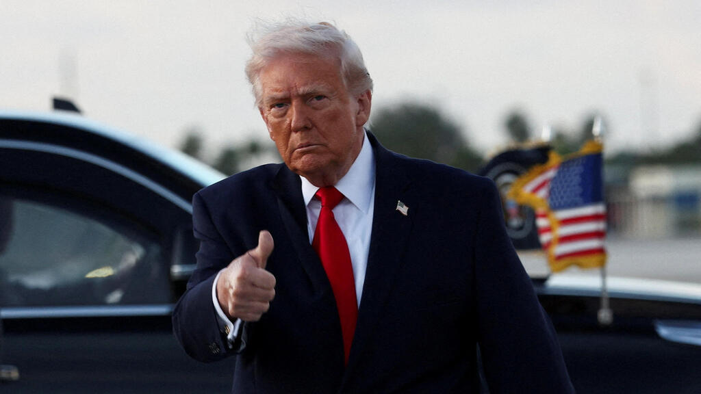 נשיא ארה"ב דונלד טראמפ