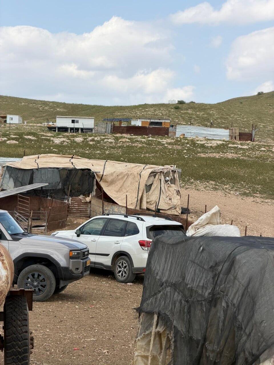 סיור של רון בן ישי ביו"ש בעקבות הטרור היהודי