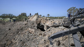 גשר אל קאסמיה לבנון אחרי תקיפה של צה"ל