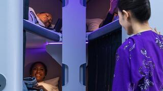 תאי שינה במחלקת תיירים 