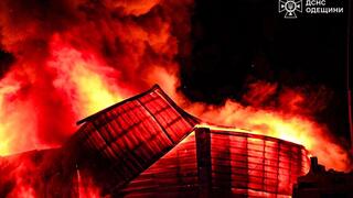 Последствия ракетного удара по Одессе