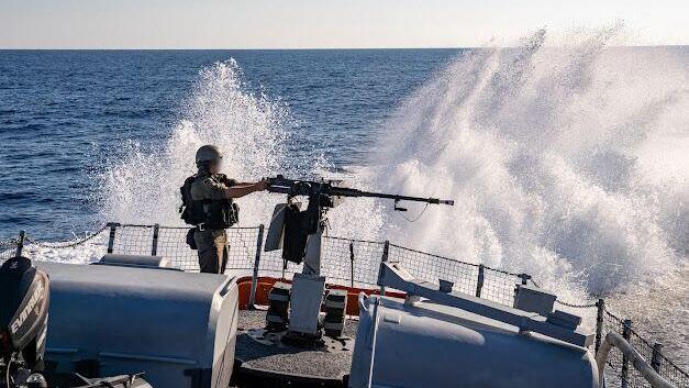 Large-scale land raids and naval incursions with jet skis and submarines. The scenarios that the IDF practiced (Photo: IDF Spokesperson's Unit) פעילות חיל הים במהלך המלחמה