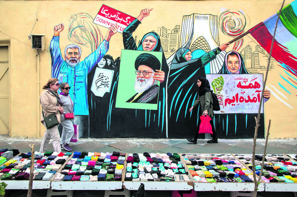 חזרה לשגרה בטהרן, השבוע