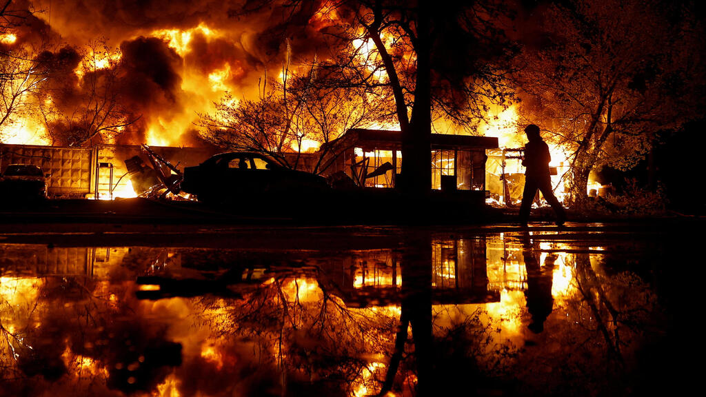 קייב  מתקפה של רוסיה על אוקראינה