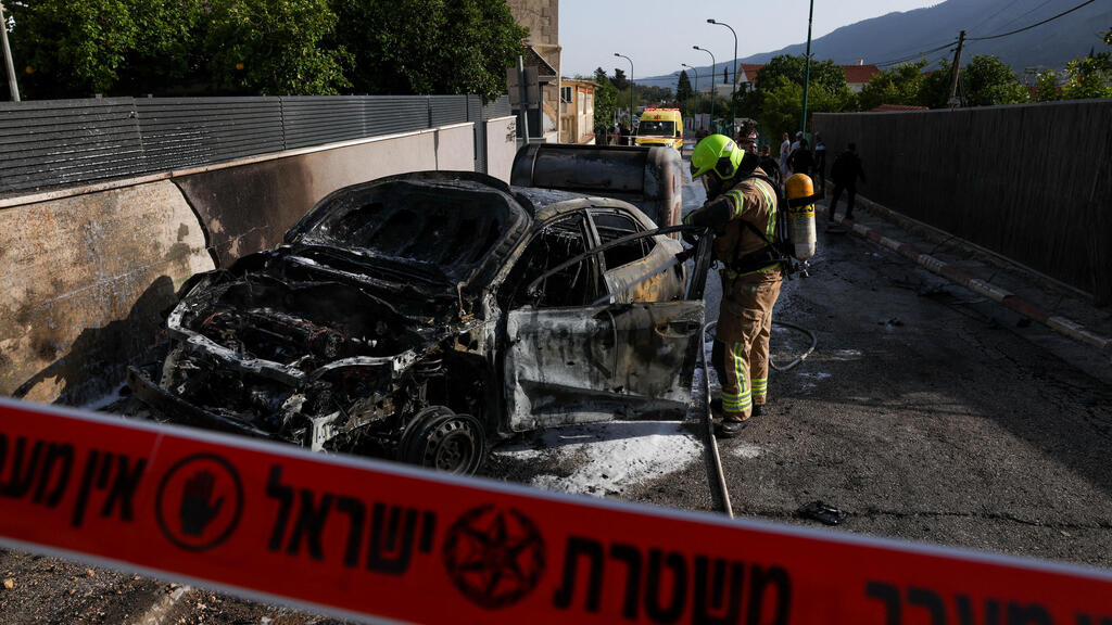 נפילה בקריית שמונה