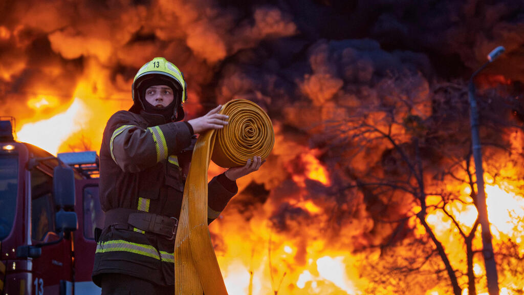 קייב  מתקפה של רוסיה על אוקראינה