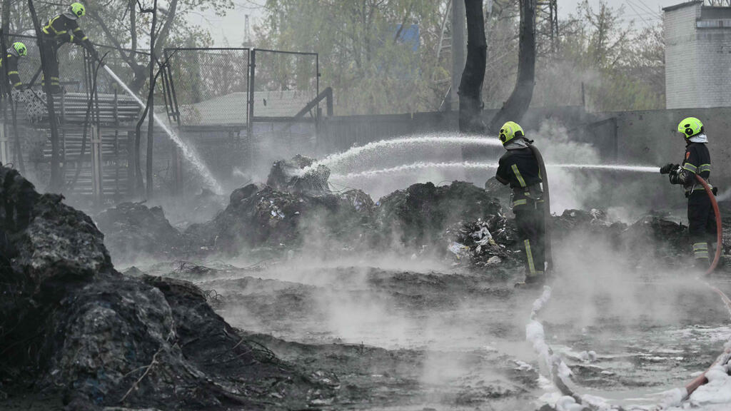 קייב  מתקפה של רוסיה על אוקראינה