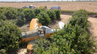 מטוס ריסוס התרסק בנגב