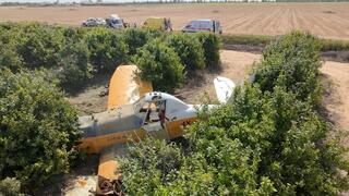 מטוס ריסוס התרסק בנגב