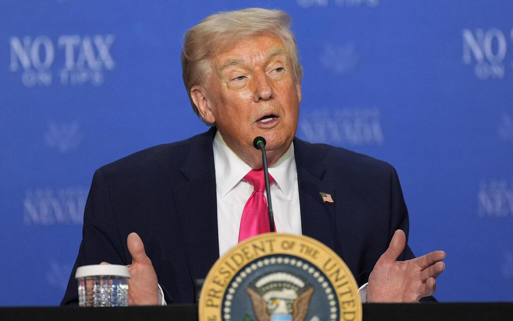 לאס וגאס ארה"ב דונלד טראמפ