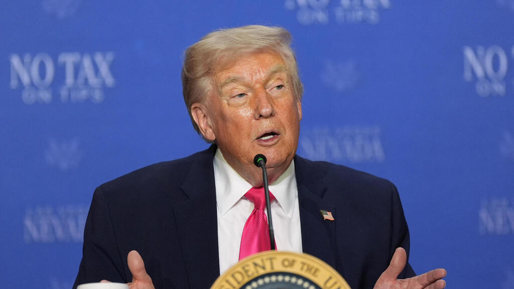 לאס וגאס ארה"ב דונלד טראמפ