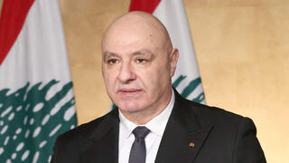 נשיא לבנון ג'וזף עאון