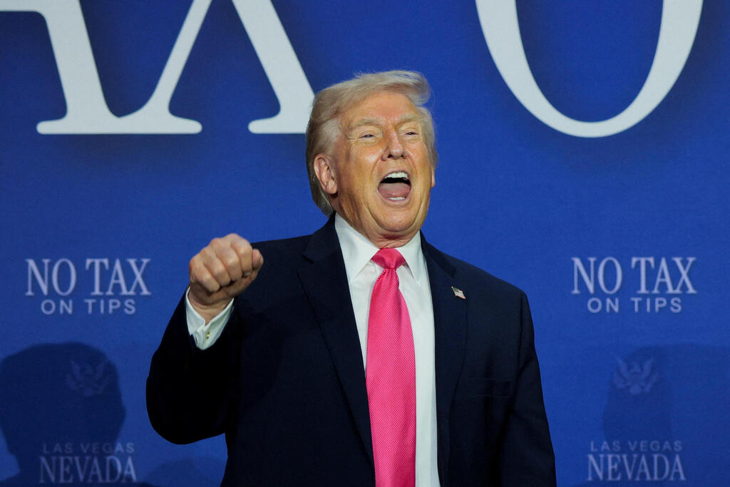 לאס וגאס ארה"ב דונלד טראמפ