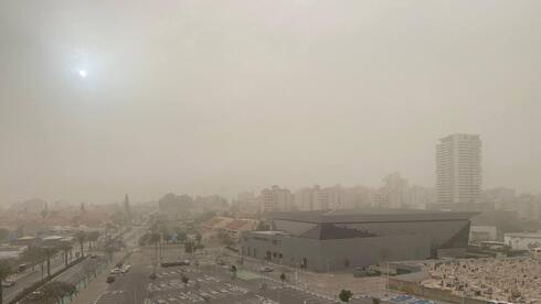 אובך בשמי חדרה