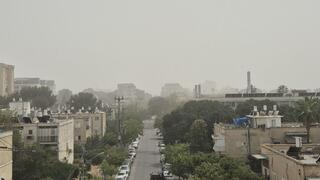 אובך בשמי תל אביב