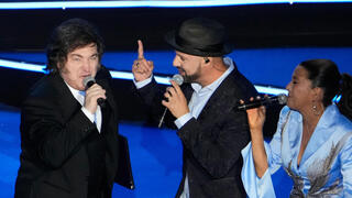 הנשיא מיליי גנב את ההצגה בחזרה לטקס המשואות