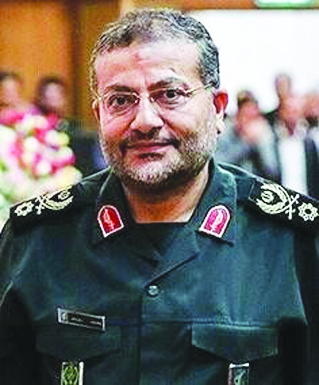 מפקד הבסיג' במשטר האיראני, גולאם רזא סולימאני, שחוסל יחד עם סגנו קאסם קוריישי בתקיפה בטהרן