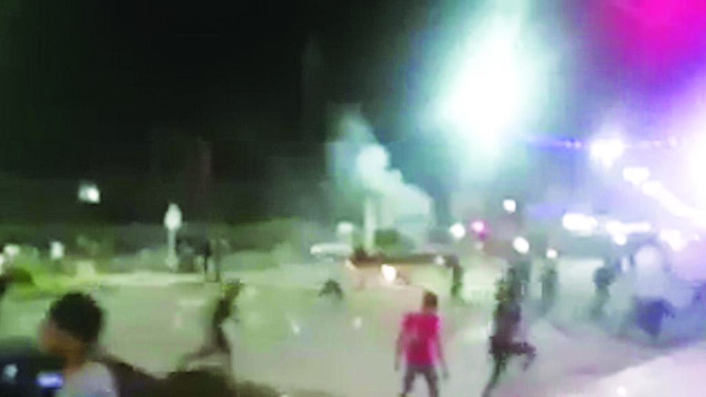 דיכוי הפגנות בטהרן על ידי הבסיג'