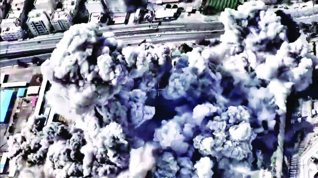 הפצצת חיל האוויר על מפקדה של הבסיג' בטהרן