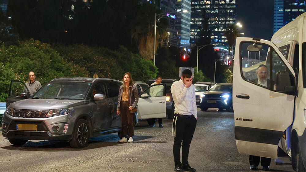 דקת דומייה בתל אביב לזכר חללי מערכות ישראל